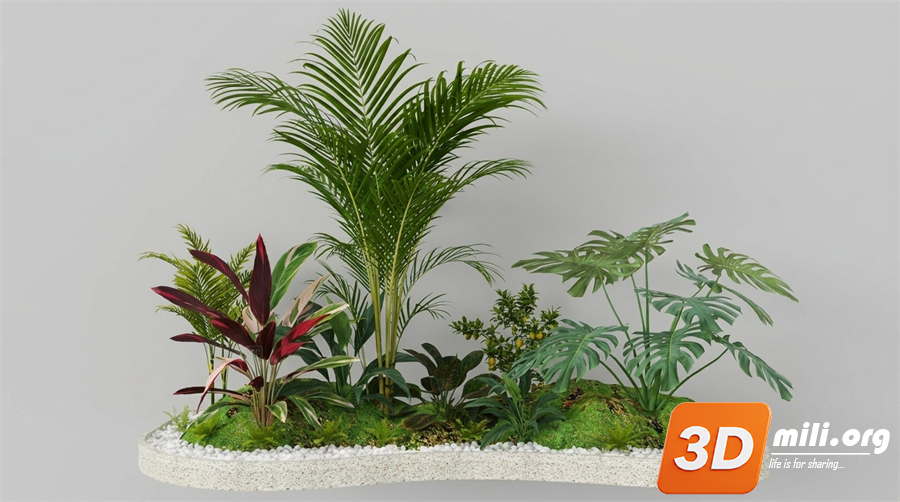 Mini Garden Skp Files 